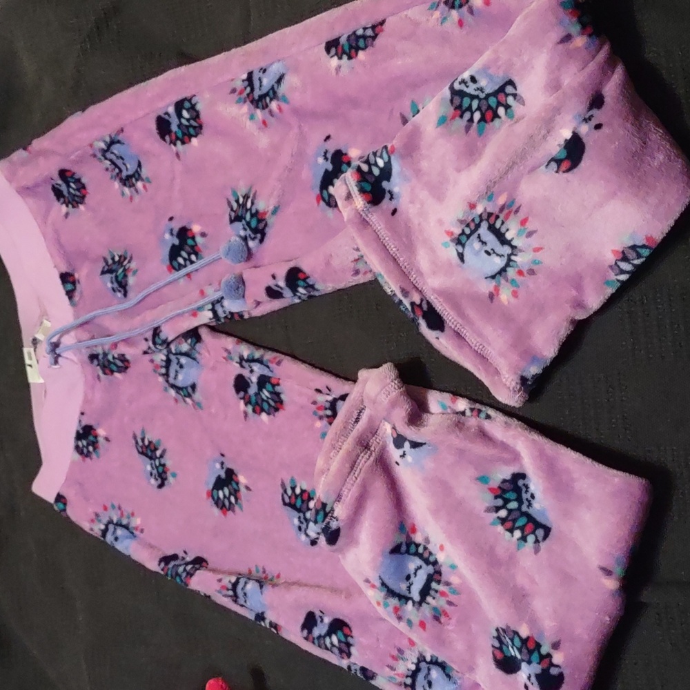 NWT Joe Boxer fleece PJ pants -Cute hedgehogs!!